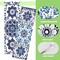 4 PCS Mandala Diamond Painting Bookmarks Flower Diamond Art Book Marks for Reading Gem Art Bookmarkers Gem Painting Book Markers Embroidery Kit Special Shaped Drills with Crystal Pendant